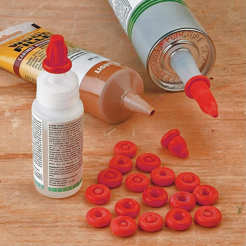 Caulk Cap Caulk Sealer Saver Caulking Tube Covers Caulk Finishing Tool Universal Caulking Caps for Sealing and Preserving (100)...