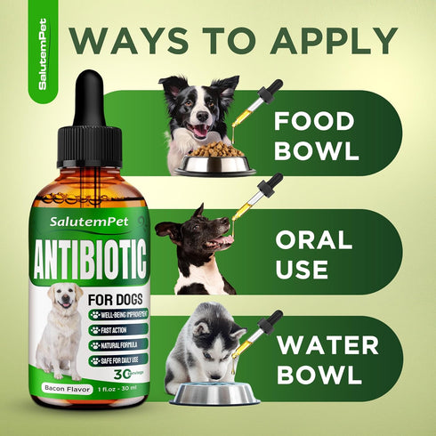 Natural Antibiotics for Dogs | Dog Antibiotics | Supports Dog Allergy Relief | Dog Itch Relief | Dog Allergy Support | Dog Multivitamin | Pet Anti...