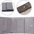 Travelambo RFID Blocking Small Mini Compact Wallet Coin Pouch Holder Trifold Credit Card Holder Pocket Purse for Women (Napa Grey)...
