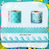 2 Rolls Ocean Waves Bulletin Board Border Blue Turquoise Scallops Bulletin Board Trim Paper Ocean Beach Bulletin Board Decorations Classroom Borde...