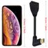Poyiccot 8K HDMI Extension Cable, Short 8K HDMI 90 Degree Left Angle Male to Female HDMI 2.1 Cable Adapter 48Gbps with 8K 60Hz Video and 3D HDR fo...