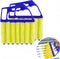 Blue Handheld Mini Blinds Cleaner Shutters, Curtain Brush Dust Remover Orange with 7 Removable Microfiber Sleeves, Air Conditioning Home Gadgets, ...