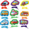 Aizweb Vehicle Lacing Cards,Sewing Cards for Toddlers, Fine Motor Skill Toys,Threading Cards for Preschoolers,Art and Craft for Kids Educational K...