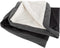 PETMAKER Dog Bed Replacement Cover ? Pet Duvet with Sherpa Top and Non-Slip Bottom, Gray Micro Suede -Dog Bed Washable Removable Cover (Small)...