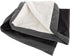 PETMAKER Dog Bed Replacement Cover ? Pet Duvet with Sherpa Top and Non-Slip Bottom, Gray Micro Suede -Dog Bed Washable Removable Cover (Small)...