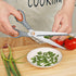 Kitchen Scissors Set, Knife-Grade Stainless Steel, TPR Comfortable Handle All Purpose Scissors, Include One Poultry Shears and Four Different Size...