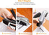 Bostitch Office Epic All Metal 3 in 1 Stapler, 25 Sheet Capacity, with Integrated Remover & Staple Storage, Silver (B777R-SLV)...