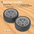 Cooler Replacement Wheels - 3.5 Inch Cooler Rollers,Compatible with Most Coolers, 2-Piece Cooler Wheel Kit...