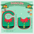3Pcs Christmas Baby Bib Christmas Unisex Boy Girl Cotton Drooling Bibs with Adjustable Buttons Xmas Holiday Infant Toddler Food Bibs Keepsake Baby...