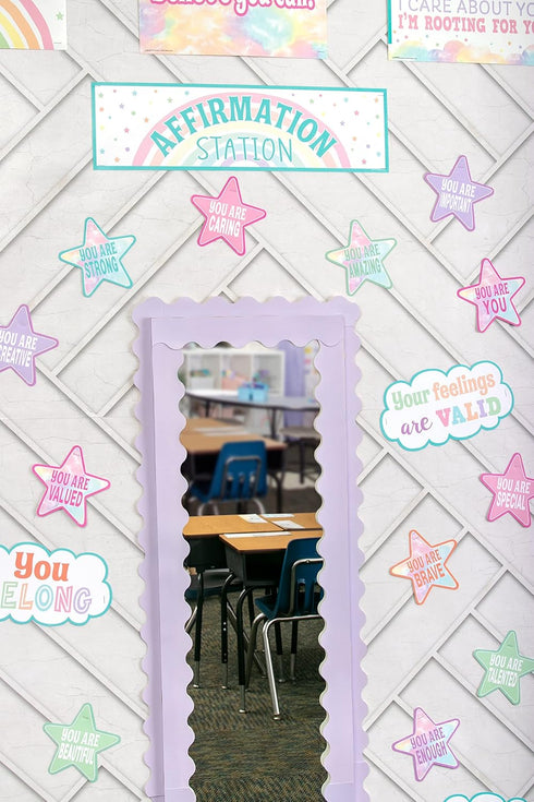Teacher Created Resources Pastel Pop Positive Affirmations Mini Bulletin Board...
