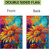 Fall Sunflower Garden Flag, Welcome Summer Garden Flag, 12x18 Inch Double Sided Burlap, Thanksgiving Yard Lawn Flag, Outdoor Patio House Decor...
