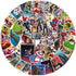 50 Pcs Marvel Avengers Hero Stickers for Teens, Adults, High Quaility Waterproof Vinyl Stickers for Skateboards,Laptop,Bottle,Phone Case,Bike,Wall...