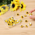 Sunflower Bee Push Pins, Thumb Tacks Decorative Push Pins Cork Board Pins for Bulletin Board Photos Wall Office Decorations Supplies...
