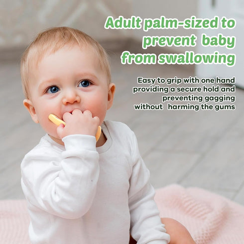 Baby Teething Toy Set - Silicone Teethers for Soothing Relief of Sore Gums, Heat Resistant up to 200°C, Includes Alphabet & Animal Shapes for Babi...