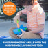 Educational Insights Design & Drill® Shark - Take Apart Toy, 13 Pieces, Kid-Friendly Screwdriver, Toddler STEM Toy, Gift for Ages 3+...