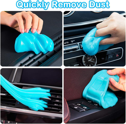 PULIDIKI Car Cleaning Gel Car Clean Putty, Universal Car Interior Cleaner Slime, Perfect Cleaning Kit Supplies, Auto Detailing Tools Accessories, ...