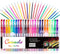 24 Coloring Glitter Gel Pens come with 24 Free Matched Refills, Artist Drawing Pens, for Adult Coloring Sketching Doodling Writing...