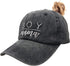 Waldeal Women's Embroidered Baseball Cap Boy Mama Mom Vintage Distressed Dad Hat - Ponytail...