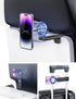 PROfezzion Airplane Travel Essentials Magnetic Phone Holder for MagSafe, iPhone 15, 14, 13, 12 & All Phones, Handsfree Phone Mount for Seat Tray T...