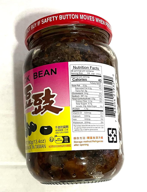 ???? Master douchi Femented Black bean sauce for Asian cooking 13.4oz / 380g (1 Pack)...