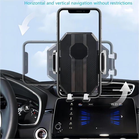 Car Phone Mount - Versatile Dashboard Suction Phone Holder, Perfect for Trucks and Cars - Universal Fit, Black Car Phone Holder...