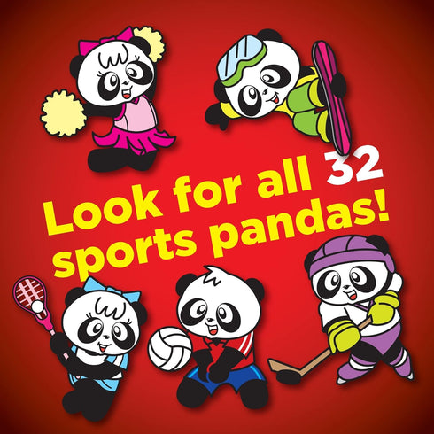MEIJI Hello Panda Cookies, Strawberry Crème Filled - 2.1 oz, Pack of 10 - Bite Sized Cookies with Fun Panda Sports...
