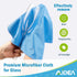 AIDEA Microfiber Glass Cleaning Cloths-8PK, Lint Free Streak Free Cleaning Towels, Quickly Clean Windows, Glass, Mirrors, Windshields, Stainless S...
