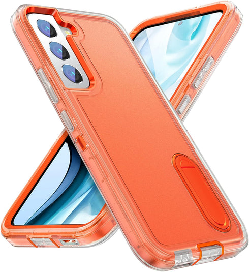 BaHaHoues for Samsung Galaxy S22 Case for Samsung S22 Phone Case with Built in Kickstand,Shockproof/Dustproof/Drop Proof Military Grade Protective...
