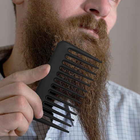 Mini Wide Tooth Comb,Small Travel Purse Hair Detangling Comb Beard Comb for Curly Wavy Hair Portable Care Comb Shower Comb Travel Combs for Men Wo...