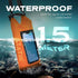 Statik MarCase Waterproof Dry Bag 2L - IPX8 Roll Top Small Waterproof Bag, Touchscreen Phone Window & Light Reflective Stripes, Boating & Kayak Ac...