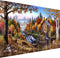 BOHADIY Diamond Painting Kits for Adults Rural Landscape Abstract 5D Diamond Art Kits for Adults, Large Size DIY Full Drill Paintings with Diamond...