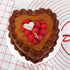 Fat Daddio's PHT-L83 Anodized Aluminum Removable Bottom Heart Cake Pan, 8 x 3 Inch...