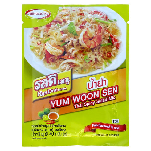Rosdee Menu Thai Spicy Salad Powder Seasoning Instant Powder 40g (5 packs)...
