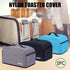 iFedio 4 Slice Toaster Cover with Pockets & Top Handle,Small Appliance Toaster Dust Cover, Machine Washable(Black)...