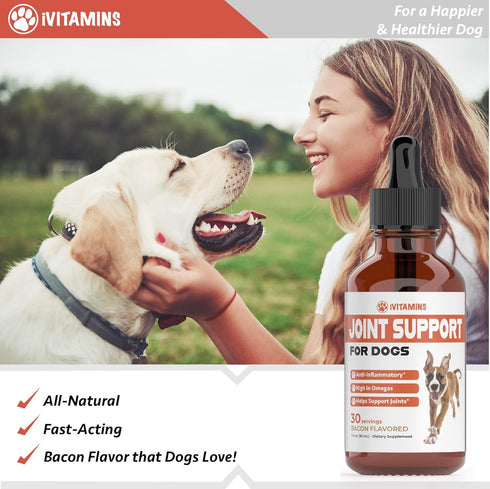 Joint Support Supplement for Dogs | Dog Hip and Joint Supplement | Supports Healthy Hips, Joints, & Much More | Dog Joint Supplement | Joint Suppl...