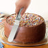 NewlineNY Professional Baker’s All Stainless Steel 4 Spatula Set – 6” 8” 10” and 12” Offset Blades for Better Icing Frosting Decorating...