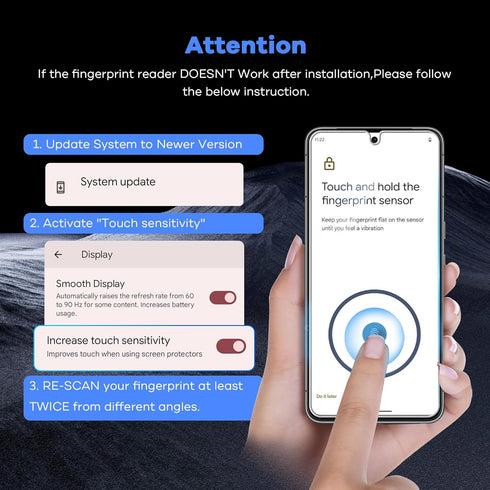AACL 3-Pack for Google Pixel 8 Tempered Glass Screen Protector 9H Anti Scratch Bubble Free Pixel 8 Glass Screen Protector (6.2 inch) [Fingerprint ...