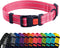 CollarDirect Reflective Dog Collar for a Small, Medium, Large Dog or Puppy with a Quick Release Buckle - Boy and Girl - Nylon Suitable for Swimmin...