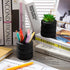 4 Pcs Tire Shaped Pen Holder Car Tire Pencil Holder Black Stack Stationery Accessories for Desk Kids School Office Decor Christmas Gift Supplies N...