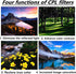 CPL Polarizing Filter for Phone,52mm Camera Lens Filter with Lens Clip Compatible for iPhone 14 Pro Max 13 Pro Max 13 Mini 12 11 X XS Max Samsung ...