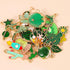 Charms for Jewelry Making - Bracelet Charms Mixed Bulk Gold Plated Enamel for Earrings Necklace, 31Pcs Cute Animal Charm for DIY Craft Supplies...