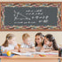 Whaline 65.6Ft Inspirational Bulletin Board Border Growth Mindset Scalloped Decorative Border Trim Motivational Craft Border Decor for Back to Sch...
