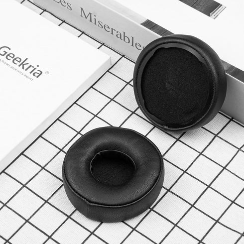 Geekria QuickFit Replacement Ear Pads for Plantronics BackBeat FIT 500, BackBeat FIT 505 Headphones Ear Cushions, Headset Earpads, Ear Cups Cover ...