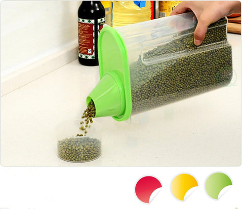 Large BPA-Free Food Storage Containers with Lid - Perfect for Storing Flour, Sugar, Grains, Rice, Cereals, and Baking Supplies for Better Kitchen ...