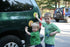 Car Magnet Safe Spot to Stand and Children's Safety Book Combo Pack (Fish)...