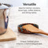 Elevated Lifestyle Ceramic Spoon Rest – Decorative Serving Spoon Holder for Kitchen Counter & Stove Top, Cooking Spoon & Ladle Holder, Ideal Coffe...