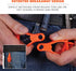 Ergodyne Squids 3400 Glove Clip Holder with Dual Clips, 6-Pack, Red...