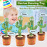 Emoin Dancing Cactus Baby Toys, Talking Cactus Toys Repeats What You Say Baby Boy Toys, Dancing Cactus Mimicking Toy with LED English Sing Talking...