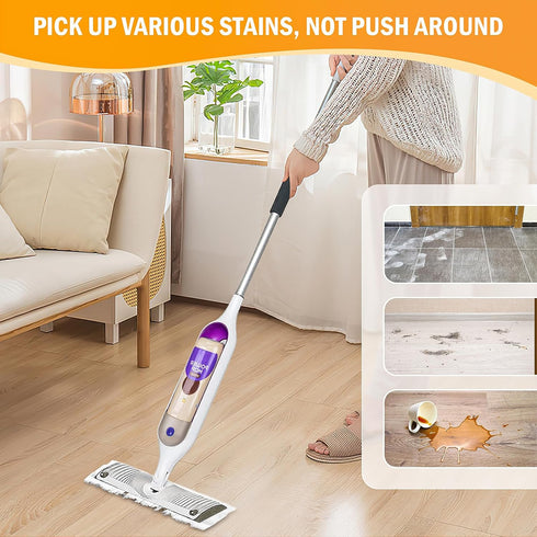 12 Pack Disposable Mop Refill Pads for Swiffer Powermop Wood Mopping Pad Refills, Wood Floor Cleaning Power Mop Pads Replacement Wood Floor Mop Pa...