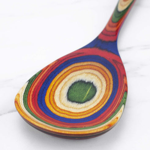 Totally Bamboo Baltique Marrakesh Collection 12-1/2" Wooden Cooking Spoon, Safe for Nonstick...